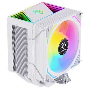 SNOWMAN ARGB 동기화 <span class=keywords><strong>CPU</strong></span> 쿨러 맞춤형 조명 독특한 PC 빌드를위한 <span class=keywords><strong>CPU</strong></span> 팬이있는 알루미늄 히트 싱크 - Product Image 1