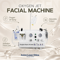 Appareil de soin du visage à jet d'oxygène pour salon de beauté, équipement d'infusion d'oxygène, machine de pulvérisation faciale pour l'hydratation et le nettoyage