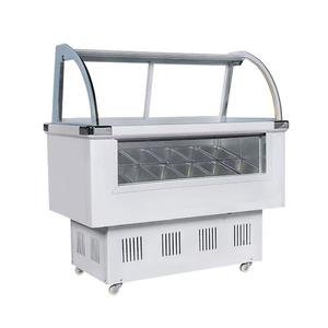 Máquina de helados, Mostrador de congelador superior, comercial, con rueda - Product Image 2