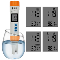pH-mètre numérique en plastique pour stylo, testeur de température, étanche, étalonnage automatique, portable, Hm PH200