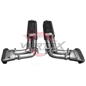 Vortex Racing Stainless <b>Exhaust</b> System With Carbon Tail Tips For Benz W464 G63 AMG 4.0TT V8 Sound Appearance Tuning Mod Parts - Product Image 2