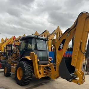 รถแบคโฮล้อเดอร์สมรรถนะเยี่ยม สภาพใหม่ 99% รถตักดินมือสอง Caterpillar Cat420f 420E รถแบคโฮล้อเดอร์แบบมีล้อ 4x4 รถตักดินมือสอง Cat 420F 420E - Product Image 5
