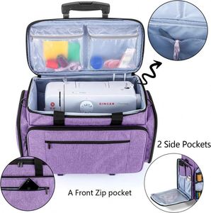 Free sample Customized multi-pocketed universal tote carrying case for <b>sewing</b> <b>machines</b> from China manufacturer - Product Image 5