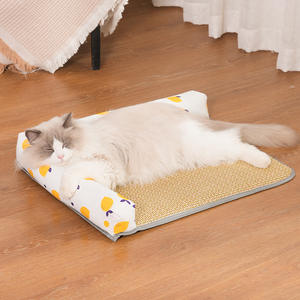 Alfombrilla absorbente para <span class=keywords><strong>perros</strong></span>, colección de verano al por mayor, alfombrilla de alimentación de mascotas de secado rápido, almohadilla para comida, cuenco de <span class=keywords><strong>agua</strong></span>, sin manchas, bebederos desordenados impresos - Product Image 1