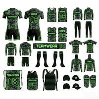 Ensembles de maillots de football personnalisés par sublimation, design mis à jour, kit uniforme de football, séchage rapide, Ropa De Futbol
