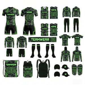 Conjuntos <span class=keywords><strong>de</strong></span> Camisetas <span class=keywords><strong>de</strong></span> Fútbol Personalizadas, Sublimación, Maillot <span class=keywords><strong>de</strong></span> Foot, Diseño Actualizado, Uniforme <span class=keywords><strong>de</strong></span> Fútbol, Secado Rápido, Ropa <span class=keywords><strong>de</strong></span> Fútbol - Product Image 5