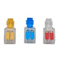 Bloc de raccordement en T LT-T2 15A 450V, connecteur de câblage non coupé pour boîte de jonction domestique