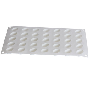 Mini Cylindrical Silicone Mousse Mold 35 Cavities 29.2x17cm White Baking Chocolate Cake Mold DIY Dessert Tool - Product Image 2