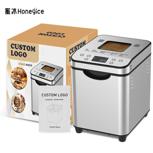 Máquina para Hacer <span class=keywords><strong>Pan</strong></span> Eléctrica Automática, Compacta y Delgada, 700W, 25 Programas, Tamaño de <span class=keywords><strong>Pan</strong></span> de 450g/680g/900g, para Cocina Pequeñ<span class=keywords><strong>a</strong></span> - Product Image 6