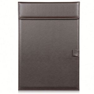 Custom Logo Office Document Folder A4 PU Leather <b>Clipboard</b> with Pen Holder for Corporate Meeting - Product Image 4
