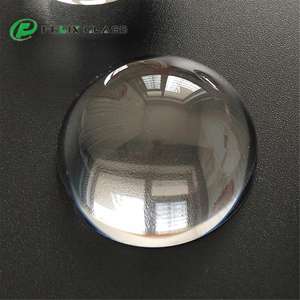 Lentille en verre optique FELIX, lentille en forme de boule de rubis, lentille en forme de demi-boule de saphir - Product Image 4