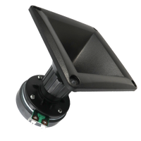 Meilleure vente haut-parleur audio avec klaxon en plastique Tweeter Hf 1 pouce 1 ''Compression Driver