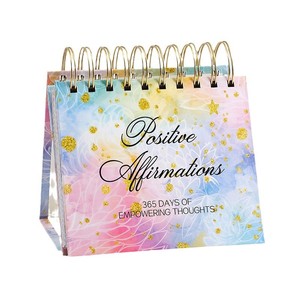 Custom Motivational Creative Inspiration Printed Classic Promotional Gift Table Calendar Standing Flip Design Day Calendar