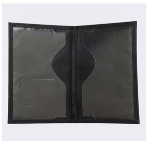 Porte-passeport personnalisé en cuir artificiel pour hommes et femmes - Housse durable, idéal pour un cadeau promotionnel - Product Image 4