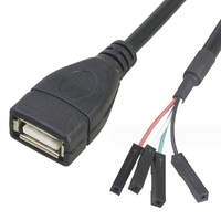 USB 1.25/PH2.0/XH2.54-4P DuPont adaptör uzatma kablosu dokunmatik ekran kablo USB Terminal veri kablosu