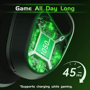 <span class=keywords><strong>Casque</strong></span> de jeu sans fil Gvyugke <span class=keywords><strong>Xbox</strong></span> Series <span class=keywords><strong>X</strong></span>/S <span class=keywords><strong>Xbox</strong></span> One PS5 PC Mac pour 6.0 IPX5 étanche 30ms de latence pliable - Product Image 5