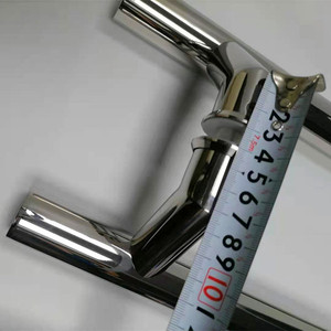 Tay Nắm Cửa Kính Bằng Gỗ Kiểu H Cổ Điển Bằng Thép Không Gỉ 304 Tay Nắm Cửa Kính Bằng Thép Không Gỉ Với Carbon Hoàn Thiện - Product Image 6