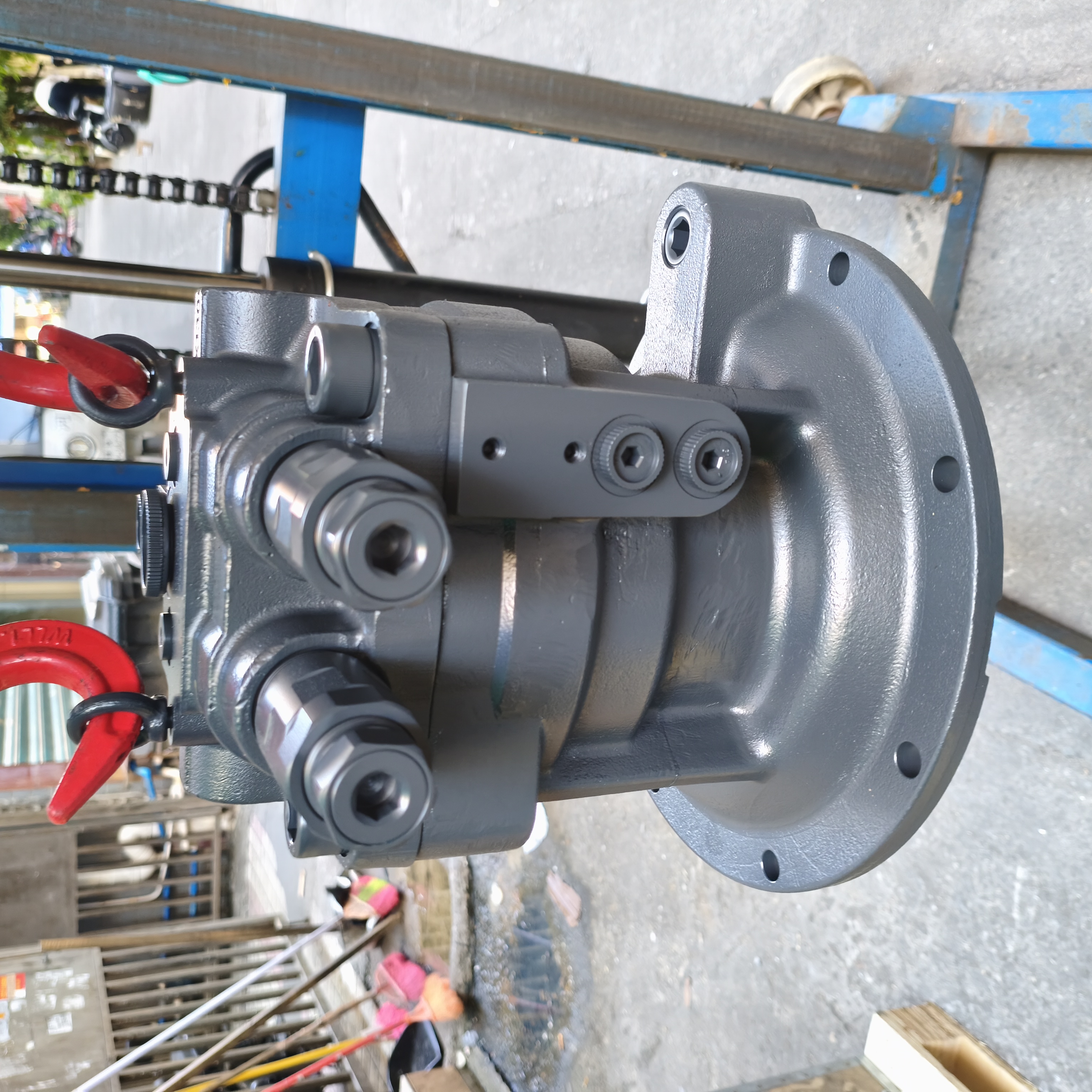 ２００モーター In Stock Zx200 3 Swing Motor Hitachi ZX200-3 Compatible, Kawasaki