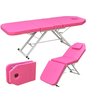 <span class=keywords><strong>Table</strong></span> de <span class=keywords><strong>massage</strong></span> professionnelle pliable pour positions assise et allongée, lit de <span class=keywords><strong>massage</strong></span> pour cils, lit de <span class=keywords><strong>massage</strong></span> pour salon de beauté - Product Image 6