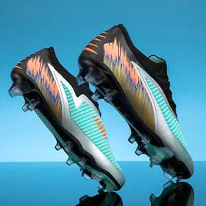 Chaussures de football unisexes professionnelles, bon marché, originales, synthétiques, pour l'entraînement, avec semelle intermédiaire en TPU, toutes saisons, légères et souples - Product Image 2