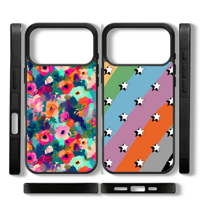 Sublimation Phone Case 2d Rubber TPU for iPhone 18 18Pro 18Pro Max 17 16 15 14 13 12 Pro 12 Mini Max with Aluminium Plate