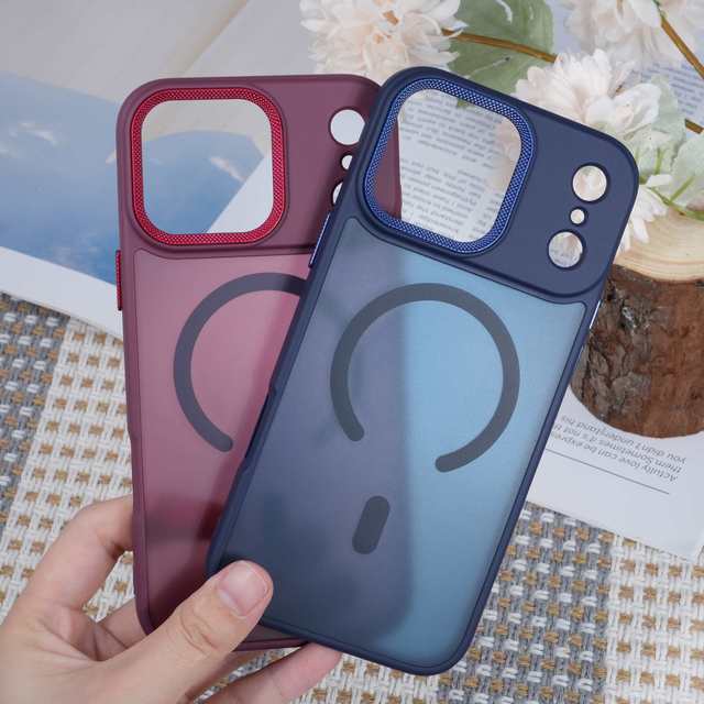 Factory Hot Selling Matte Magnetic Protective Mobile Cover for iPhone 17 Pro Max 17 Air 17 Pro 17 Skin Feel Magnetic Phone Case