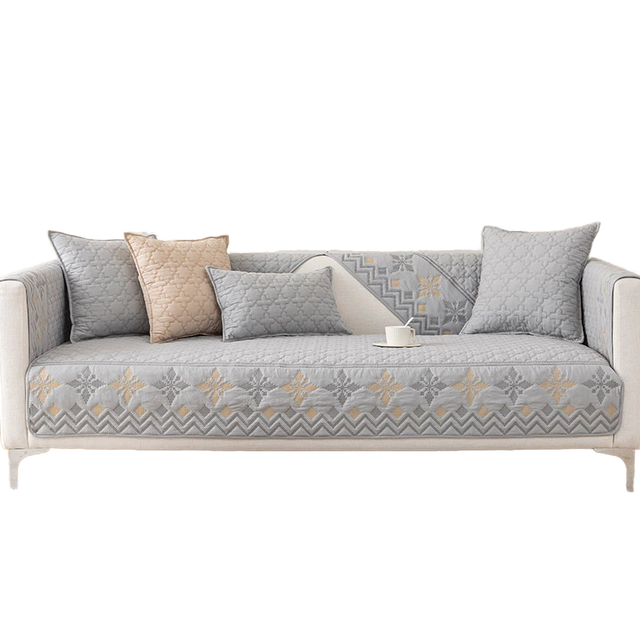 Modern Luxury Non-Slip Elegant Sofa Slipcover Comfortable Couch Cover