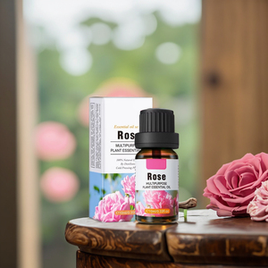 प्राकृतिक और शुद्ध 100% अरोमाथेरेपी नो-साफ आवश्यक गुलाब मॉइस्चराइजिंग पोषण त्वचा पौधे फूल शरीर के तेल विसारक तेल - Product Image 5