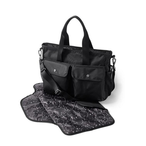 High Grade Durable <strong>Black</strong> Handbag Nylon Diaper <strong>Bag</strong> Tote Baby Products Organizer <strong>Bag</strong> Infusion Pump <strong>Bag</strong> <strong>Nappy</strong> Change Organizer - Product Image 2