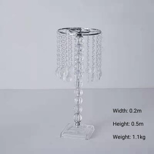 Nuevos Accesorios para Bodas, Candelabros Galvanizados, Arañas de Cristal de Hierro, Decoración de Escenarios, Farolas para Bodas, Adornos - Product Image 5
