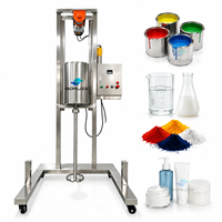 Mélangeur Disperseur à Vitesse Variable et Haute Vitesse pour Peintures, Pigments, Revêtements, Pâtes Colorées et Matériaux Liquides