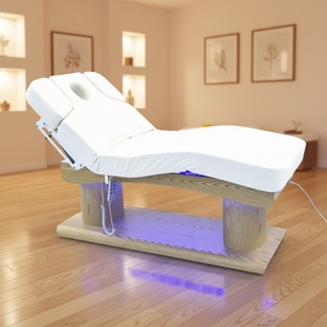 KISEN Luxury 4 Motors Electric Beauty Salon Massage <b>Table</b> <b>Lash</b> <b>Bed</b> Head Spa Equipment Cosmetic Facial Spa <b>Bed</b> with Foot Control - Product Image 1