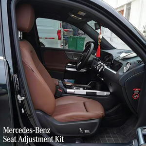 <span class=keywords><strong>Kit</strong></span> universel de réglage électrique des sièges pour Mercedes-Benz Classe A/B, moteur à 8 directions avec interrupteur latéral, glissière en acier durable, pièces de mise à niveau - Product Image 2