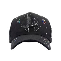 Nuevas Gorras de Béisbol Personalizadas de 5 Paneles con Forro de Satén Negro, Gorras de Gamuza, 31 Gorras MAGO FOREVER con Logotipo Bordado