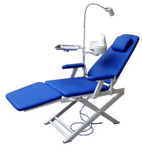 <span class=keywords><strong>Fauteuil</strong></span> dentaire électrique professionnel avec coque en résine et éclairage LED pour clinique dentaire et hôpital - Product Image 1
