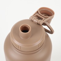 Mangeoire pour animaux de compagnie personnalisée 3 en 1, bouteille d'eau portable pour chien, bols pour chien en acier inoxydable, isolée, pour l'extérieur, pour la nourriture et l'eau
