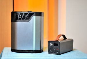 Station d'alimentation portable 500W 1000W, batterie externe portable avec onde sinusoïdale pure et contrôleur de charge solaire MPPT - Product Image 1
