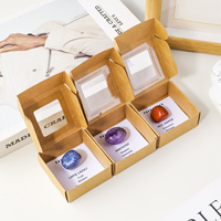 Coffret Cadeau de Pierres Naturelles Roulées en Gros – Cristaux de Poche Polis, Pierres de Palmier, Cristaux de Guérison Spirituelle
