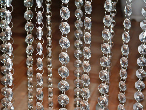 Wedding Strands clear Crystal Garland <strong>Chain</strong> MH-12404