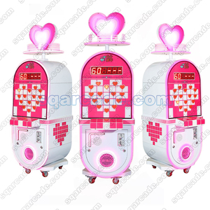 Timer a gettoni con motore visivo multiplo a 16 tasti Happy Tapping Naughty Beans Reaction Test macchina gioco per bambini - Product Image 1