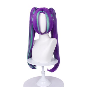 Venta al por mayor de pelucas sintéticas de 80 cm de largo de la <span class=keywords><strong>serie</strong></span> Siren para <span class=keywords><strong>cosplay</strong></span> de <span class=keywords><strong>anime</strong></span>, Adagio, Dazzle, Sonata, Dusk, Aria, Blaze, para fiestas de Halloween, pelucas de cola de caballo. - Product Image 5