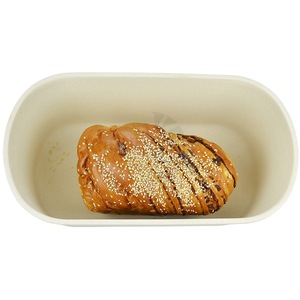 Boîte à pain en bambou avec planche à découper, 1 niveau, récipient de stockage alimentaire pour la cuisine - Product Image 4