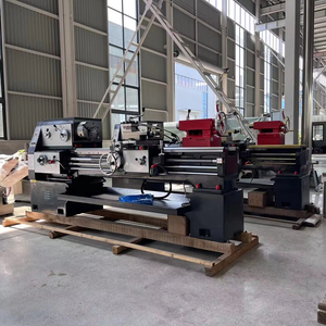 Machine de tour manuelle horizontale Ca6140 à usage moyen pour le traitement des métaux Filetage de tiges métalliques de grande capacité pour le traitement des métaux - Product Image 1