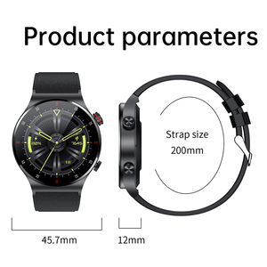 Reloj Inteligente Económico para <span class=keywords><strong>Hombre</strong></span> con Bluetooth, Llamadas, Android, iOS, Monitor de Ritmo Cardíaco, Deportivo, Resistente al Agua, Redondo, Modelo QW33 - Product Image 6