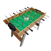 Table de football de table d'intérieur 42 pouces en MDF, support OEM ODM, avec tiges en acier inoxydable, vente en gros