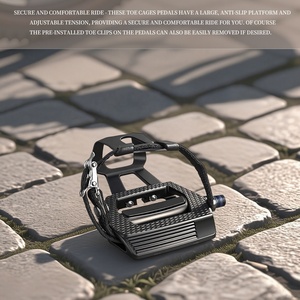 Pedali per bici da <span class=keywords><strong>ciclismo</strong></span> Indoor da 9/16 "con cuscinetti commerciali LW-PP123 per bici da corsa - Product Image 6