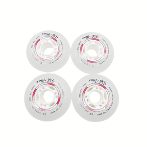 Roues de patins à roulettes en acier SHR professionnelles, durables, en PU, pour intérieur et extérieur, couleur et taille personnalisées - Product Image 1