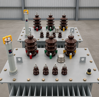 Transformateur triphasé scellé S11 11 kV 1000 kVA à deux enroulements immergé dans l'huile, anti-corrosion, refroidissement ONAF, 50 Hz, pour projets électriques