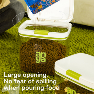 Anya Bán Buôn Kín Con Chó Thực Phẩm Lưu Trữ Container Xô Pet Mèo Thực Phẩm Lưu Trữ Tank Bin Với Nắp Đậy Chống Ẩm Kín Jar 2.8L - Product Image 3