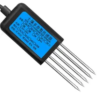Capteur de sol 7-en-1 : humidité, température, EC, pH, NPK, 4-20mA, 0-5V, RS485 Modbus, haute précision, agriculture, polymère, personnalisable